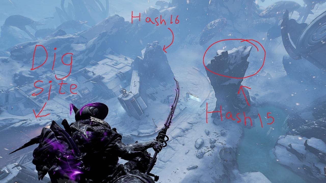 Warframe: All the Hashes Locations