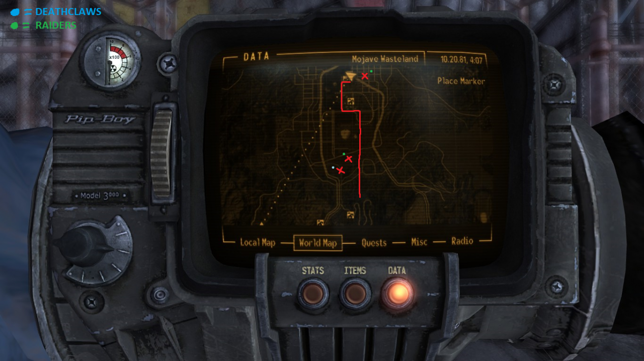 Fallout: New Vegas - How to Get to New Vegas at Lv.1