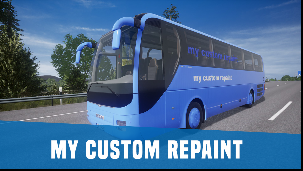 Tourist Bus Simulator: How to Customize Repaints