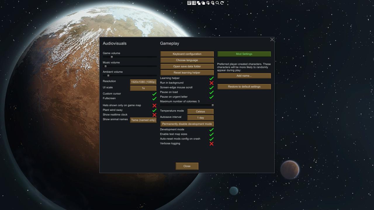 RimWorld: WorldEdit User's Manual