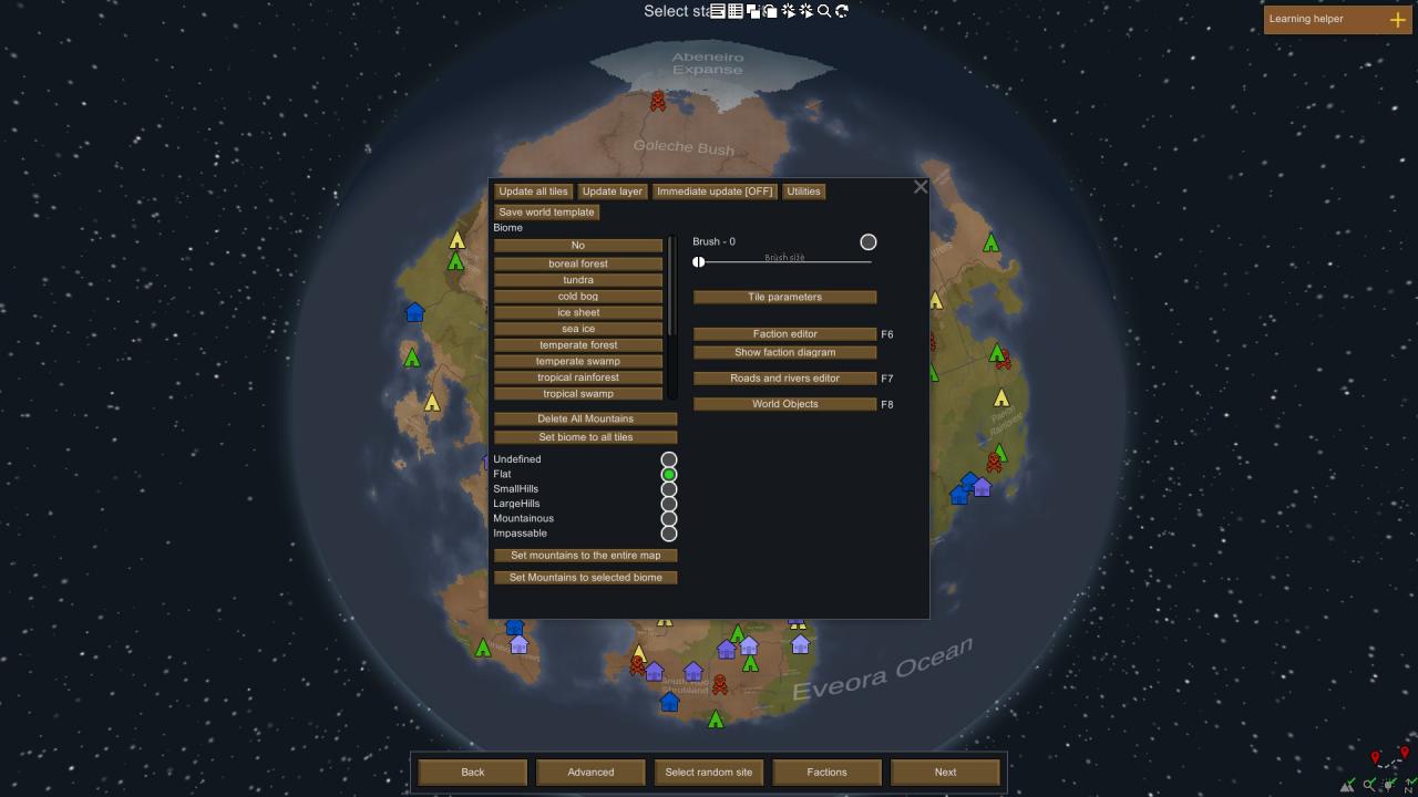 RimWorld: WorldEdit User's Manual