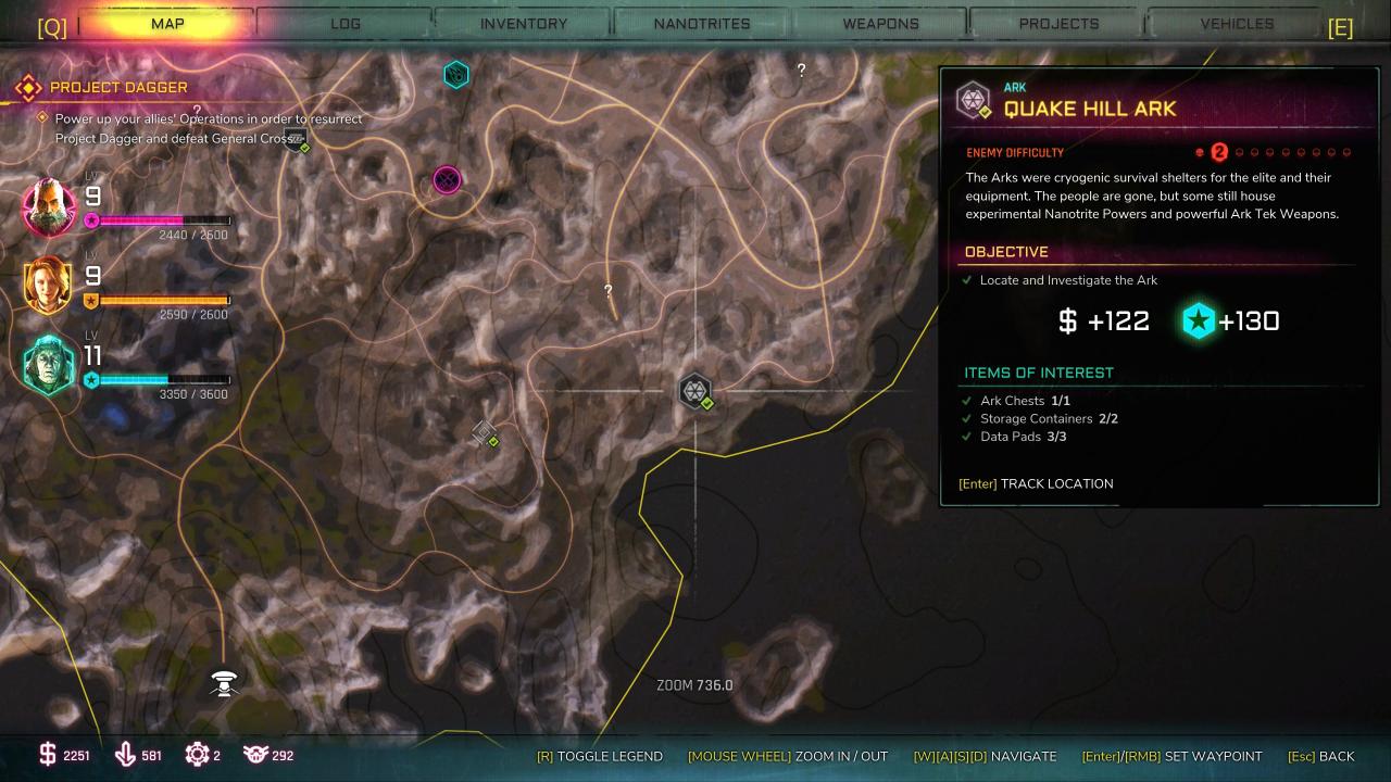 RAGE 2: Ark Locations Guide