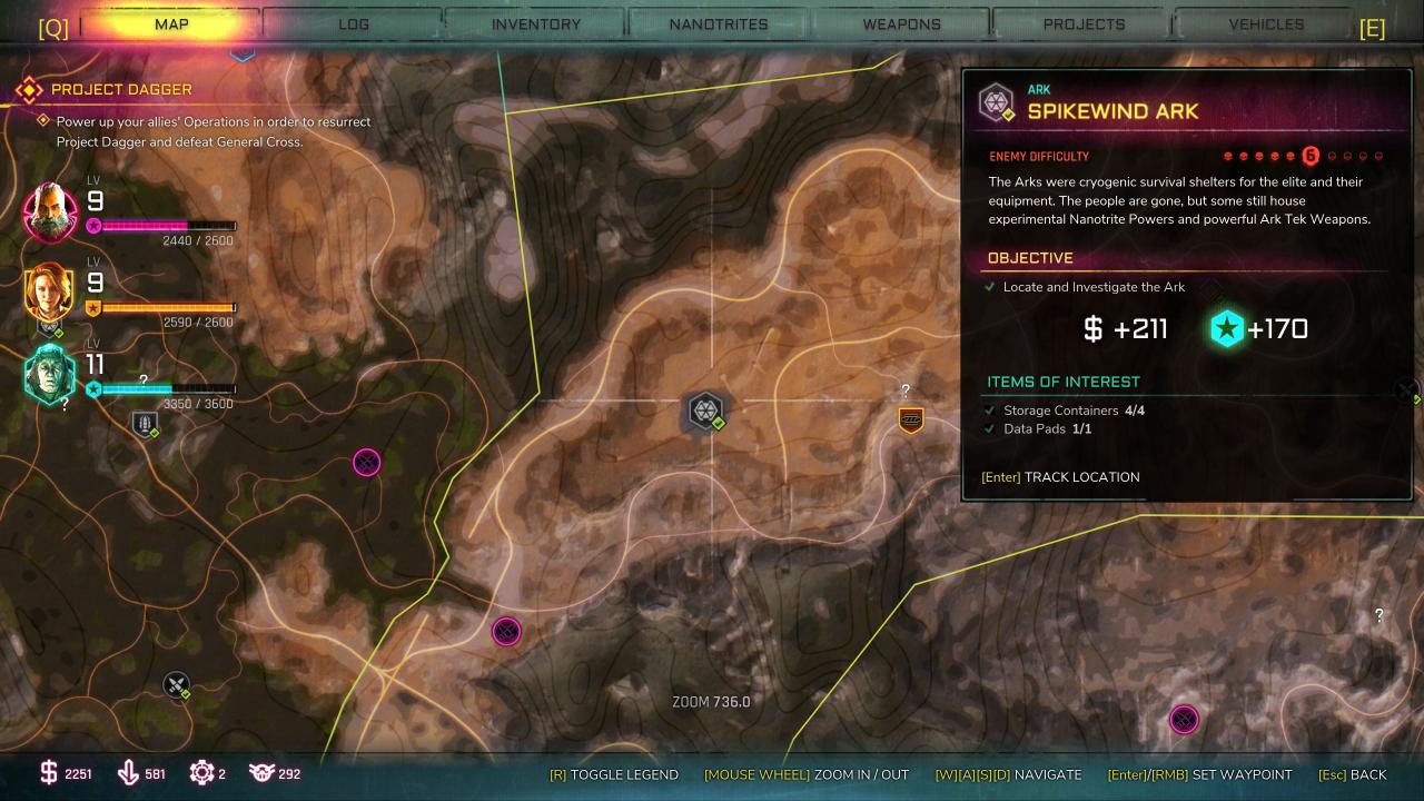 RAGE 2: Ark Locations Guide