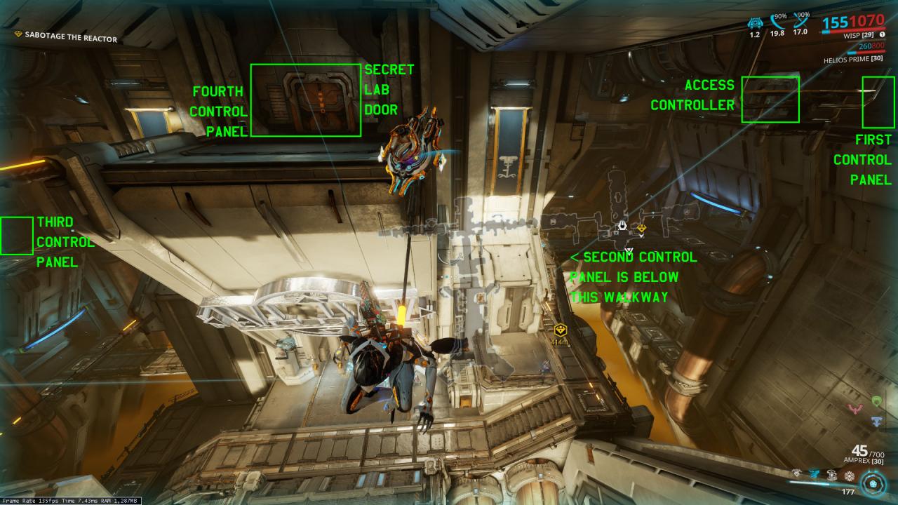 Warframe: New Gas City Sentient Lab Locations