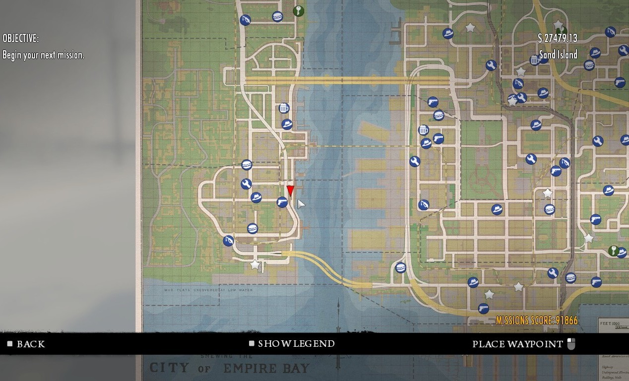 Mafia II: Car Jump Locations
