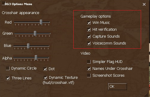 Battle Grounds III: Useful Option Guide