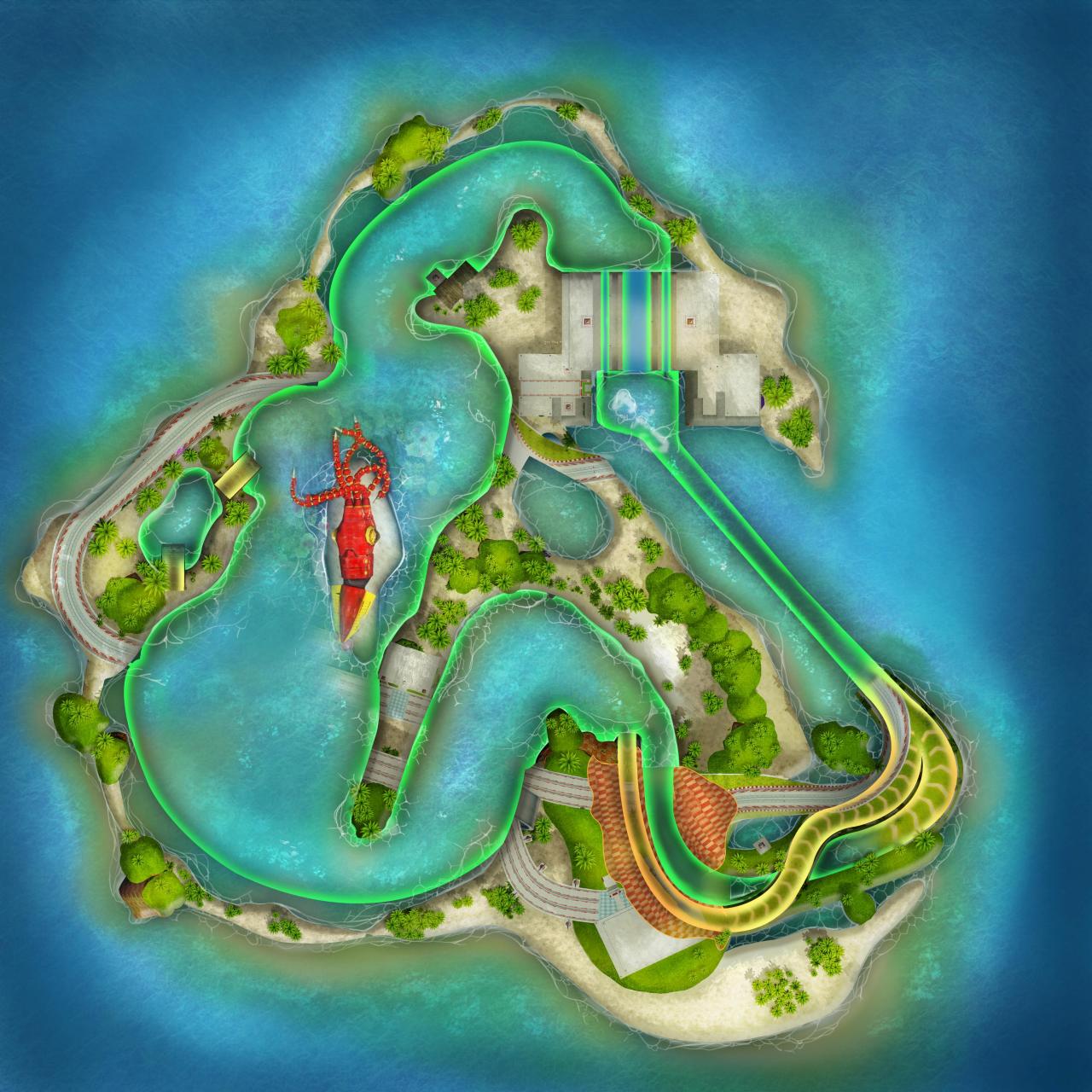 Sonic & All-Stars Racing Transformed Collection - All Maps