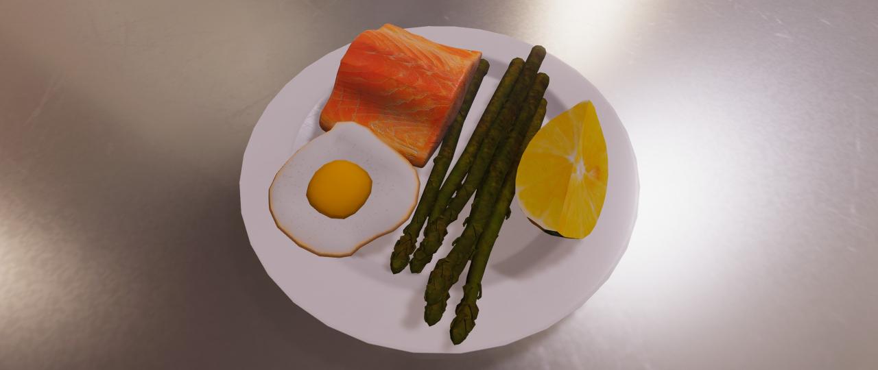 Cooking Simulator: Classic Salmon & Asparagus Guide