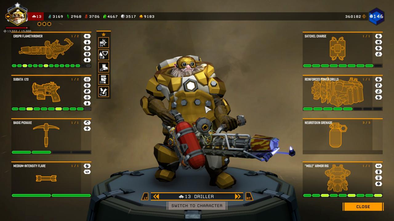 Deep Rock Galactic: Driller Build Guide