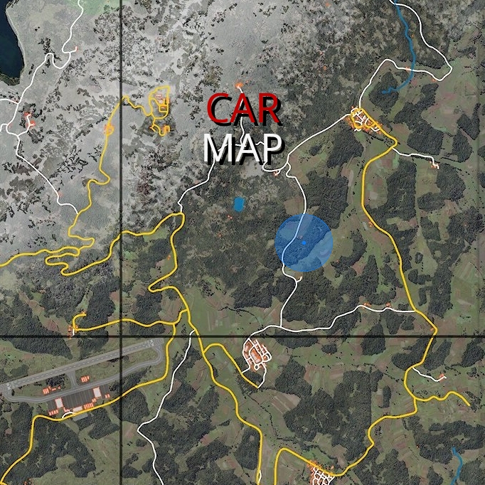 SCUM: Vehicle Respawn Points Map