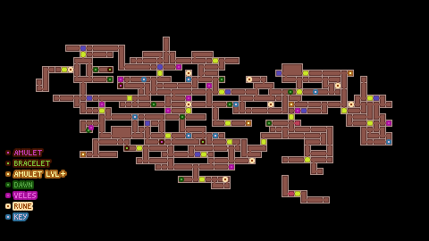 Catmaze: Item Location Maps