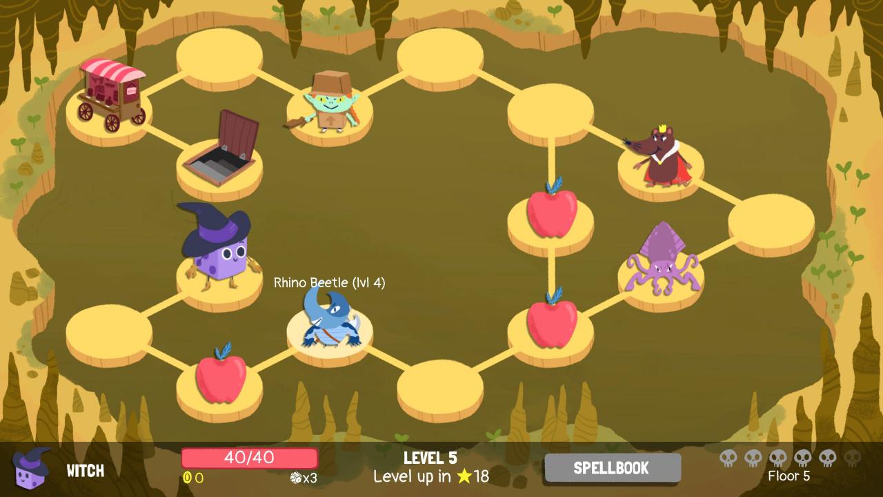 Dicey Dungeons: Episode 4 Witch Guide