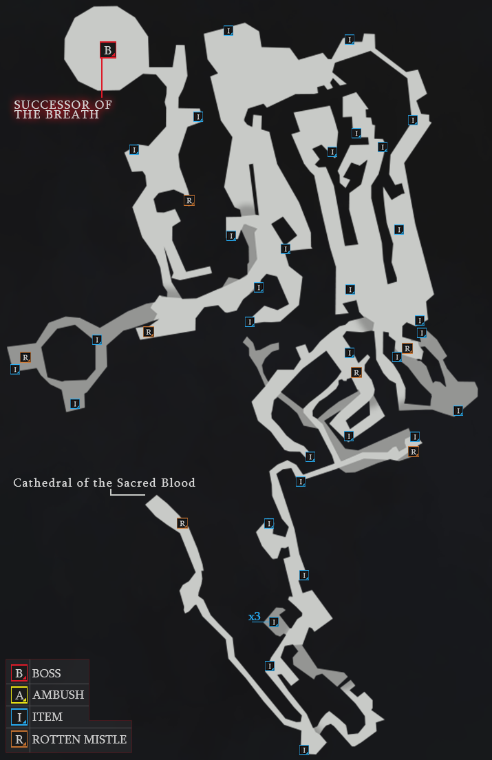 Cathedral Of Blood Code Vein Map