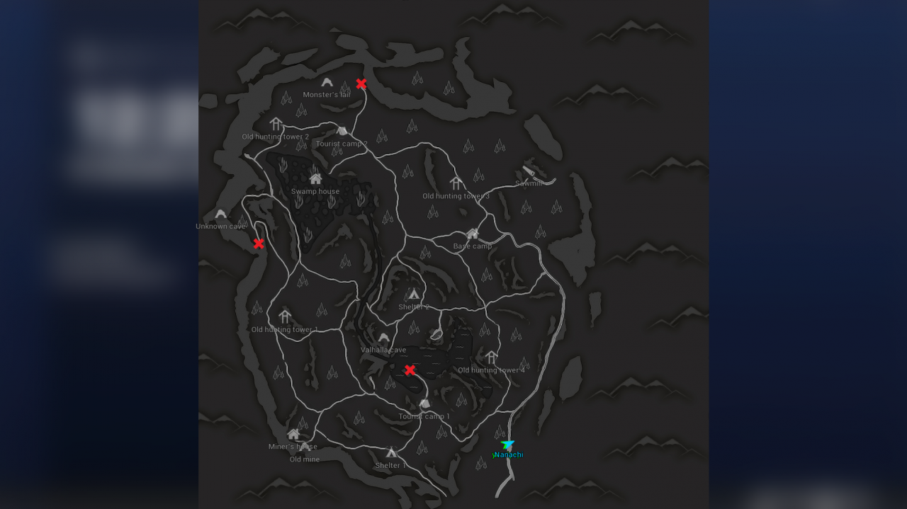 BIGFOOT: All Locations in Map 3.0